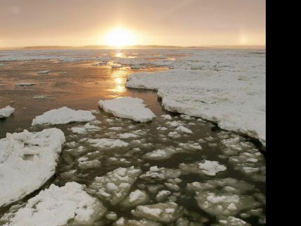 Churchill River at Sunset, Manitoba, Canada.jpg